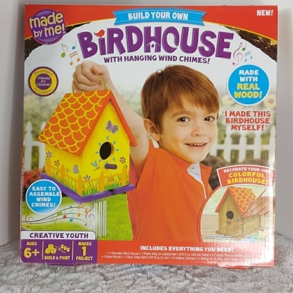 NIB Made by Me Build Your Own Birdhouse